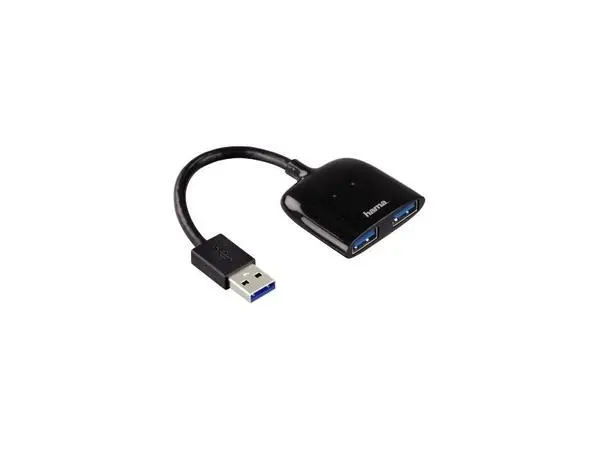 Hama 2-Ports USB 3.0 Hub 54132