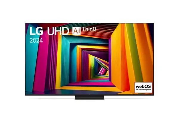 LG  65" 4K UltraHD TV 4K (3840 x 2160), DVB-T2/C/S2, webOS 24 Smart TV, ThinQ AI, Alpha 5 AI 4K Gen7 - 65UT91003LA