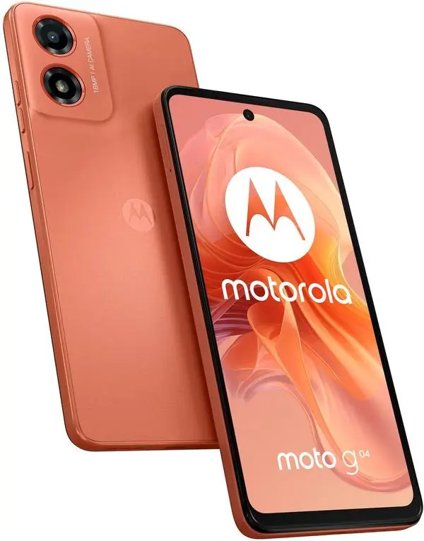 SMARTPHONE MOTOROLA MOTO G04 (XT2421-3) PL TG 8+128 DS RTL Sunrise Orange PB130031PL