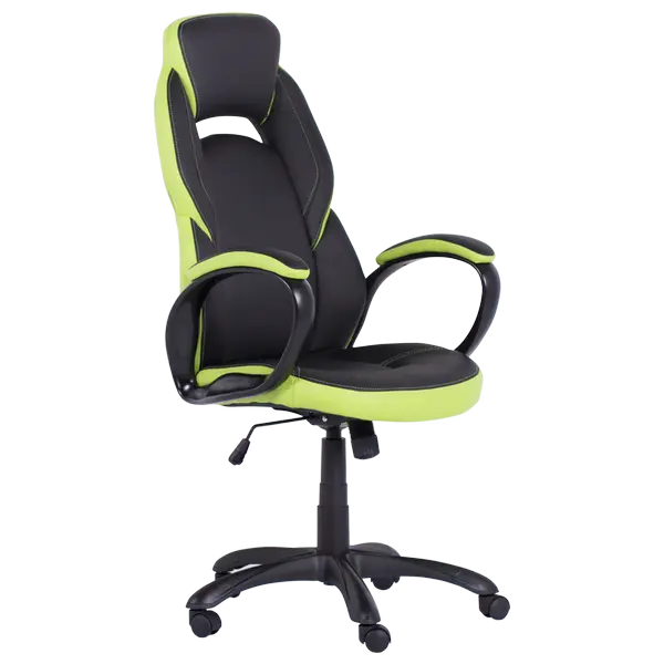 Геймърски стол Carmen 7511 - черно-зелен - 3520233