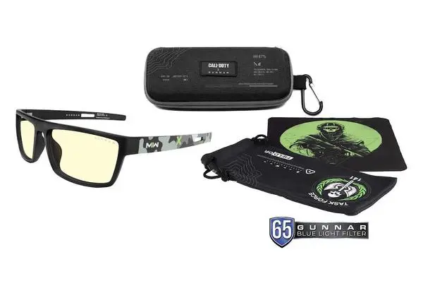 Комплект очила с калъф GUNNAR x Call of Duty Tactical Edition Amber Gunnar-Focus - GUN-TAC-MW201