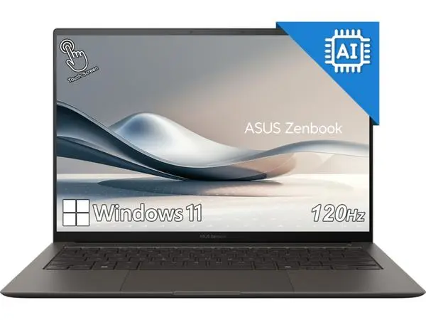 Лаптоп Asus Zenbook S UX5406SA-PZ281X Intel Core Ultra 7 258V 2.20 GHz, 12 MB cache, 32GB on board, SSD 1000GB M.2 NVMe PCIe 4.0 - 90NB14F3-M00D60