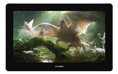 Графичен дисплей таблет HUION Kamvas Pro 16 4K GT1561, USB-C, Черен/Сребрист - HUION-TAB-GT1561