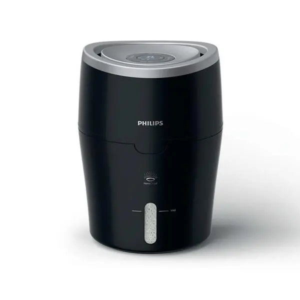 Овлажнител Philips HU4813/10, за помещения до 44 м, овлажняване до 300 мл/ч, резервоар 2л, черен