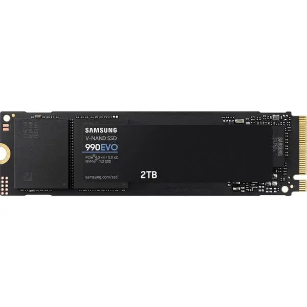 M.2 2TB Samsung 990 EVO NVMe PCIe 5.0 x 4 retail -  (К)  - MZ-V9E2T0BW (8 дни доставкa)
