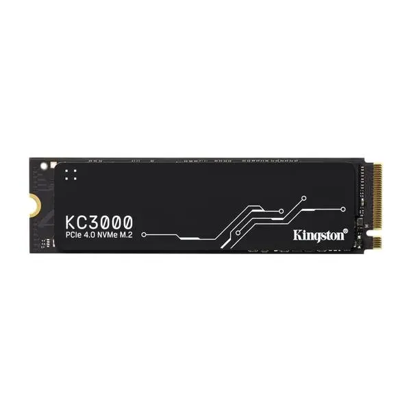Памет SSD 4TB, Kingston KC3000, PCIe 4.0 NVMe, M.2 (2280), скорост на четене 7,000 MB/s, скорост на запис 7,000MB/s