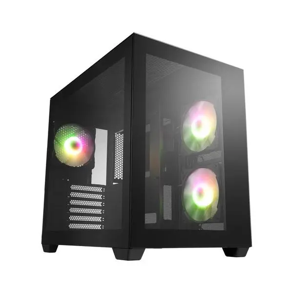 FSP CMT380 Black ARGB TG: Преглед на една изключителна Mid Tower кутия