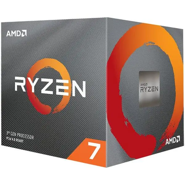 AMD CPU Desktop Ryzen 7 8C/16T 3700X (4.4GHz,36MB,65W,AM4) box with Wraith Prism cooler - 100-100000071BOX