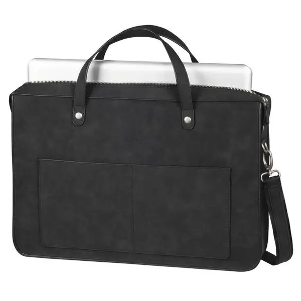 Чанта за лаптоп HAMA Classy, Top-loader, 34 - 36 cm (13.3"- 14.1"), Черна - HAMA-216591