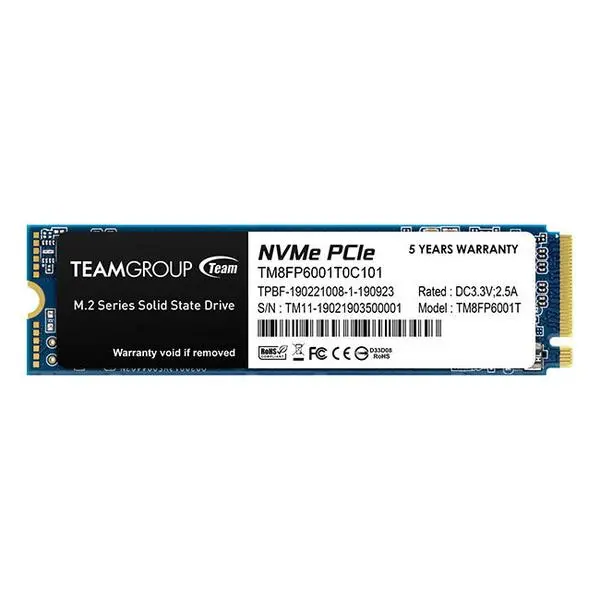 TEAM_GROUP SSD 1TB INT M2_PCI-E_GEN3 2280 NVMe - TM8FP6001T0C101