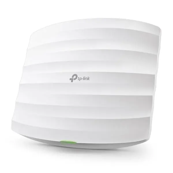 TP-Link EAP225 Tочка за достъп TP-LINK EAP225, 1.35Gbps, 2.4GHz/5GHz, 1xGbit PoE порт, таванен монтаж