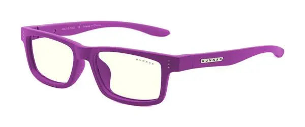 Детски компютърни очила GUNNAR Cruz Kids Small, Clear Natural, Лилав - GUN-CRU-09609