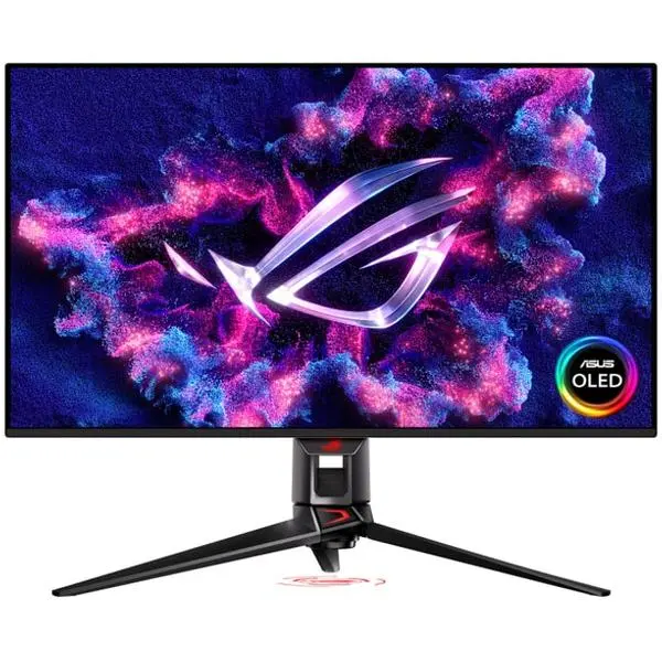 Asus ROG Swift OLED PG32UCDM (90LM09T0-B01370), 31.5" (80.01cm) OLED панел, 240Hz,3840 x 2160 , 4K/UHD, 0.03ms, 1 500 000:1, 450cd/m2, DisplayPort, HDMI, USB-C, USB