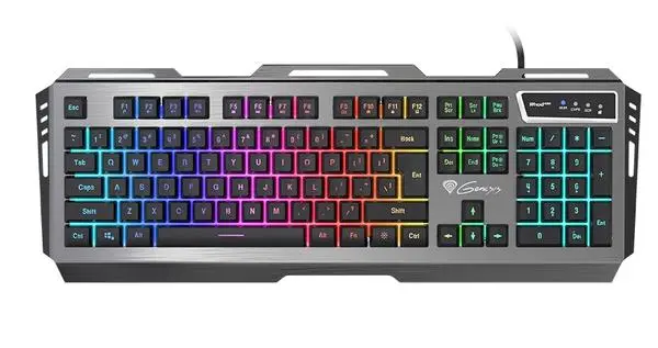 Genesis Gaming Keyboard Rhod 420 RGB Backlight US Layout - NKG-1234