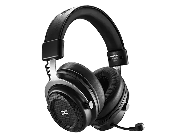 Геймърски безжични слушалки PowerColor Alphyn AH10 - Черни - 2U1-G000042000
