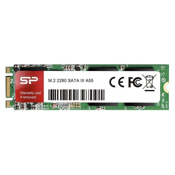 SSD SILICON POWER A55, M.2 2280, 128 GB, SATA - SP128GBSS3A55M28