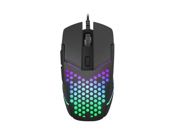Fury Gaming Mouse Battler 6400 DPI Optical With Software Black - NFU-1654