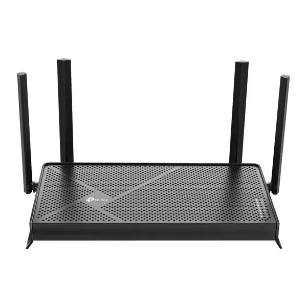 Рутер TP-Link Archer BE230, 3600Mbps, 2.4GHz (688Mbps)/ 5GHz (2880Mbps), Wireless BE, 3x 10/100/1000Mbps LAN, 1x 100/1000/2500Mbps LAN, 1x 100/1000/2500Mbps WAN, USB, 4 външни антени