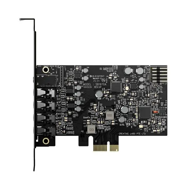 Звукова карта Creative Sound Blaster Audigy FX Pro, Hi-Res 7.1 PCI-e - CREAT-SND-AUD-FX-PRO
