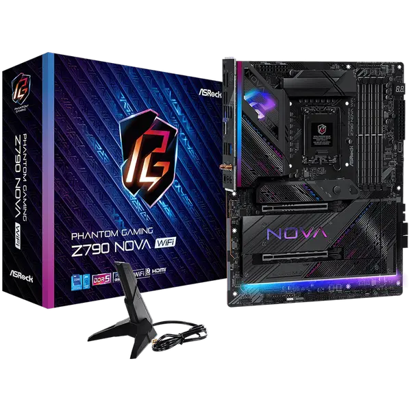 Представяме ASROCK MB Desktop Z790 Nova Wi-Fi S1700 - Най-модерната дънна платка за Intel