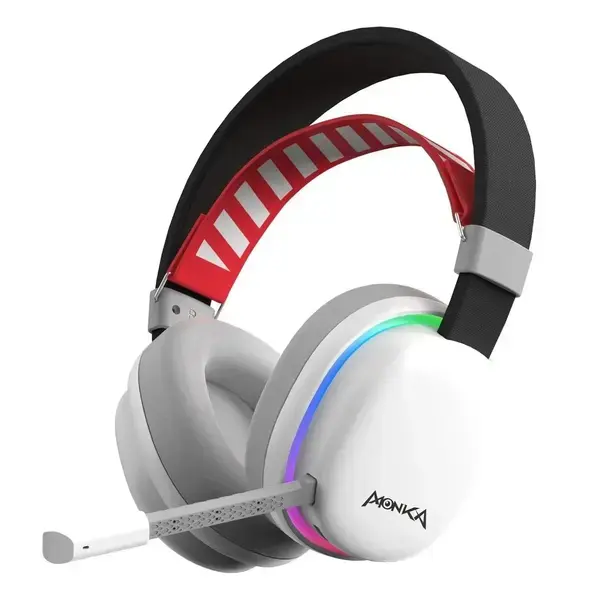 Marvo Безжични геймърски слушалки   Monka Echo RS Bluetooth, 2.4G, RGB - MARVO-HG9070W