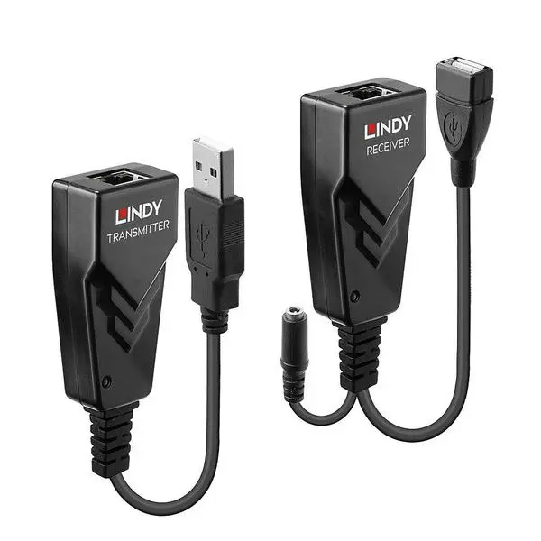 LINDY USB 2.0 Cat. 6 екстендър, 100.0 м - LNY-42674