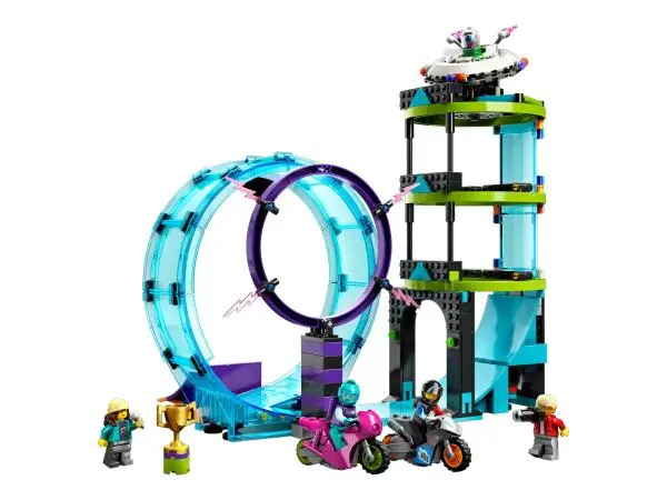 Предизвикателства за шофьори каскадьори на LEGO City 60361 -  (A)   - 60361 (8 дни доставкa)