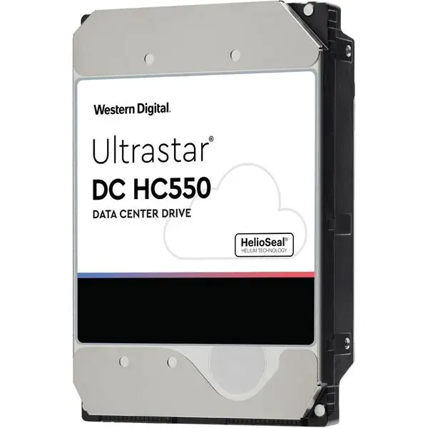 16TB WD Ultrastar DC HC550 WUH721816AL5204 7200 RPM 512MB* -  (К)  - 0F38357 (8 дни доставкa)