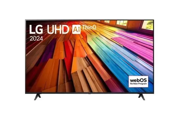 LG  50" 4K UltraHD TV 4K (3840 x 2160), DVB-T2/C/S2, webOS 24 Smart TV, ThinQ AI, Alpha 5 AI 4K Gen7 - 50UT80003LA