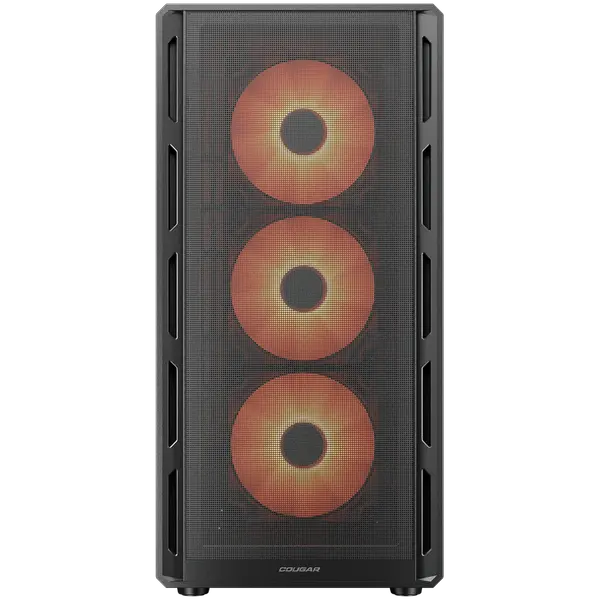 COUGAR AIRFACE PURE PRO PC Case, Mid Tower, Black - CGR-2GA5B-P