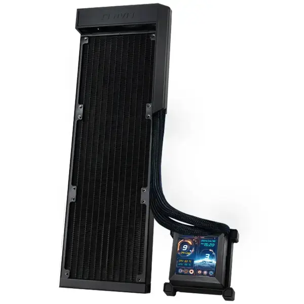 Охладител за процесор Lian Li HydroShift LCD 360 Fanless RGB - Черен - LL-FAN-WASE-885