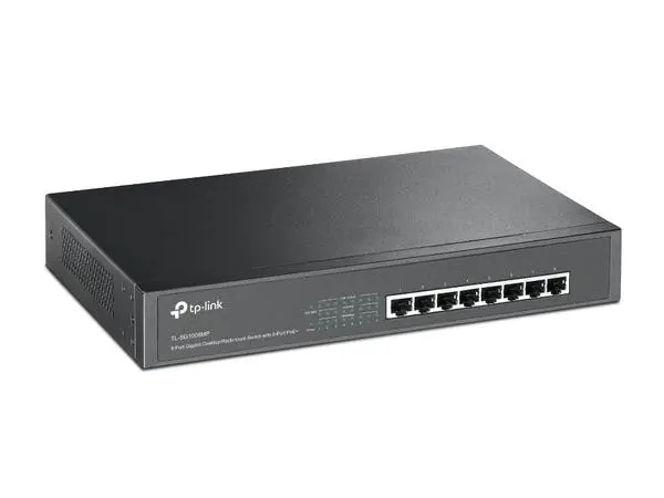 8-портов Gigabit PoE+ Desktop/Rackmount комутатор TP-Link TL-SG1008MP (v)