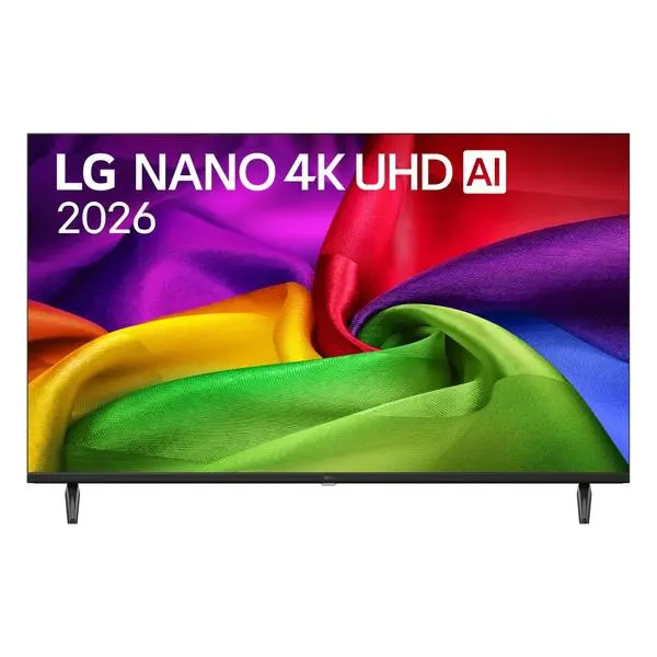 LG  43" 4K HDR UHD, 3840x2160, DVB-T2/C/S2, AI Alpha 7, HDR 10, webOS 26, ThinQ AI, VRR, ALLM, HGiG, WiFi - 43NU800B3LC