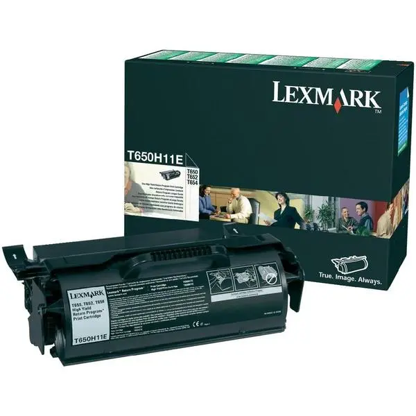 Lexmark T650H11E T650, T/X652, 654, X651, 656, 658 Return Programme 25K Print Cartridge - T650H11E
