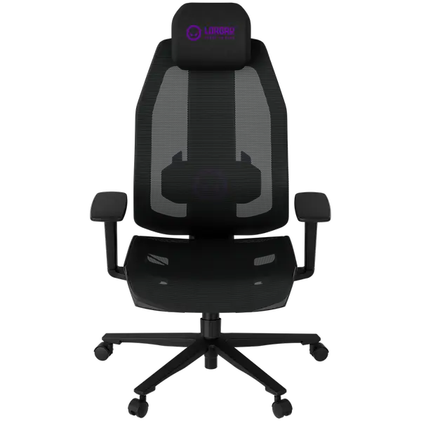 LORGAR CHP51 Mesh Gaming Chair Pro Multi-adjustable Black-Purple - LRG-CHP51-BP