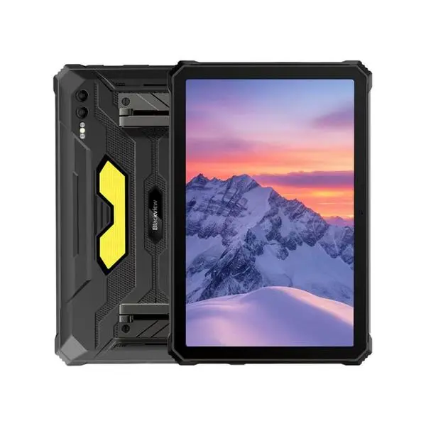 Таблет Blackview Active 10 Pro (черен), 5G, 11" (27.94cm) FHD+ IPS 90Hz Display, осемядрен MediaTek Dimensity 7300 2.5 GHz, 12GB RAM, 512GB Flash памет, 108 + 20 & 50 Mpix камери, Android