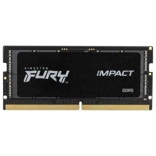 Памет 16GB DDR5 5600MT/s, SO-DIMM, Kingston Fury Impact, KF556S40IB-16, 1.1V