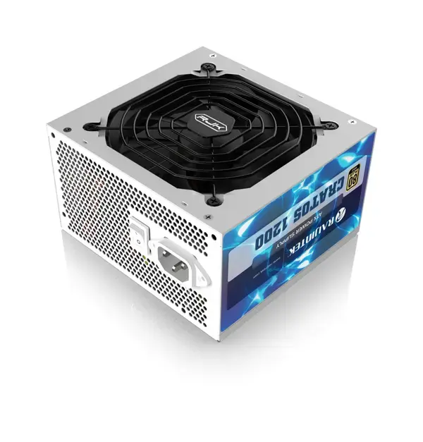 Raijintek Захранване PSU ATX 3.0 1200W Gold CRATOS 1200 WHITE - 0R30B00004