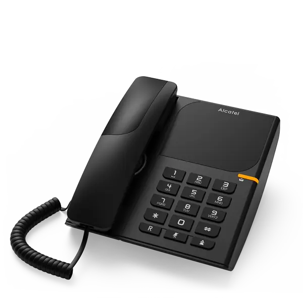 Стационарен телефон Alcatel T28 - черен - 1010127