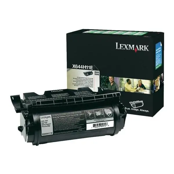 Lexmark X644H11E T640, T/X642, 644, X646 Return Programme 21K Print Cartridge - X644H11E