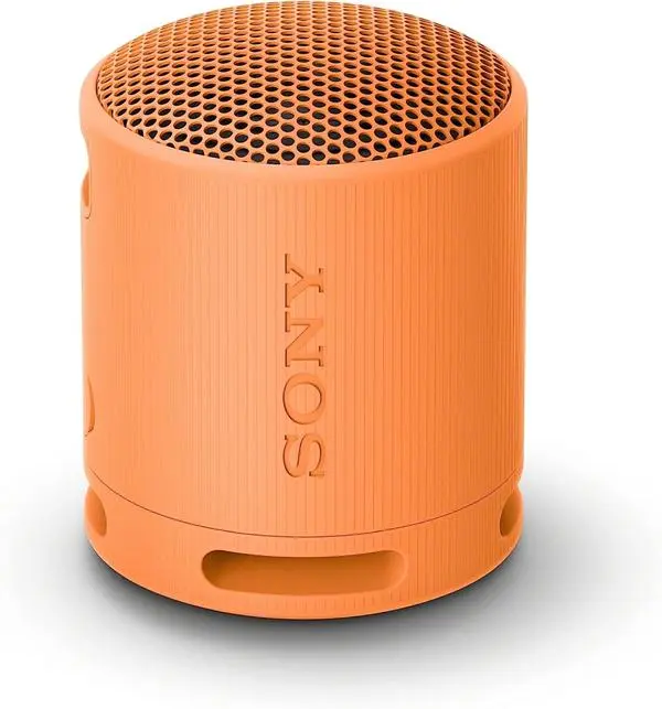 Sony SRS-XB100 Portable Bluetooth Speaker, orange - SRSXB100D.CE7