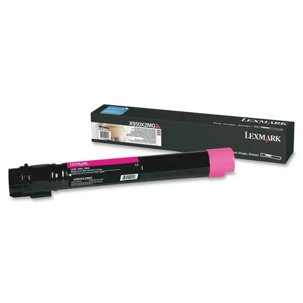 Lexmark X950X2MG X950/952/954 Magenta 22K Toner Cartridge - X950X2MG