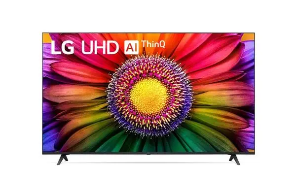 LG  55" 4K UltraHD TV 4K (3840 x 2160), DVB-T2/C/S2, webOS 23 Smart TV, ThinQ AI, a5 AI Processor 4K Gen6 - 55UR80003LJ