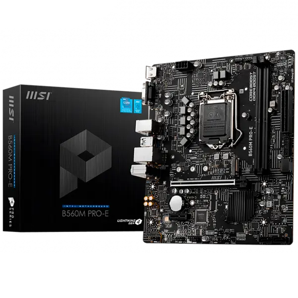 MSI B560M PRO-E: Бюджетна дънна платка с впечатляващи характеристики