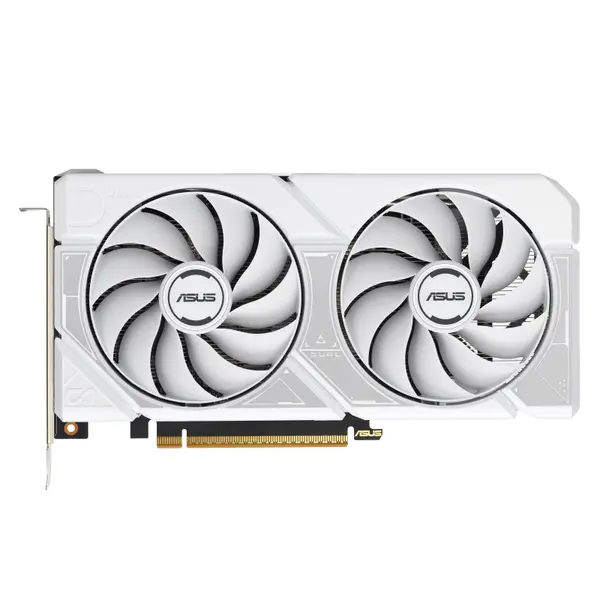 Видео карта ASUS DUAL RTX 5060 White Edition OC 8GB GDDR7 - ASUS-VC-DUAL-RTX5060-O8W