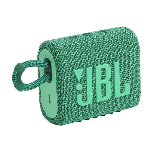 JBL GO 3 ECO GRN Portable Waterproof Speaker - JBLGO3ECOGRN