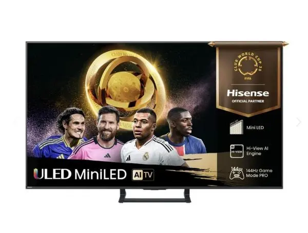 Hisense 65"E8Q, 4K Ultra HD 3840x2160, ULED, Quantum Dot,144 Mhz, HDR 10+, HLG, Dolby Vision, Smart TV - 65E8Q