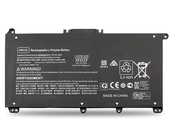 HP Pavilion 250 G9, 255 G8, 255 G9 HW03XL