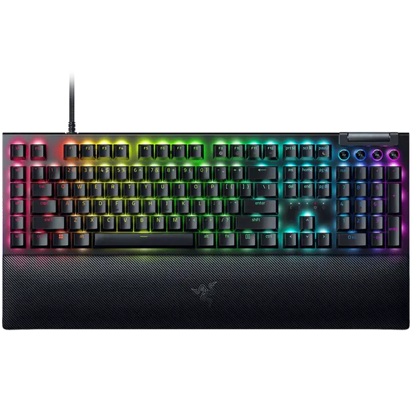 Razer BlackWidow V4 Pro Mechanical Gaming Keyboard, US Layout, Green Switch, Razer Chroma™ RGB - RZ03-04680100-R3M1