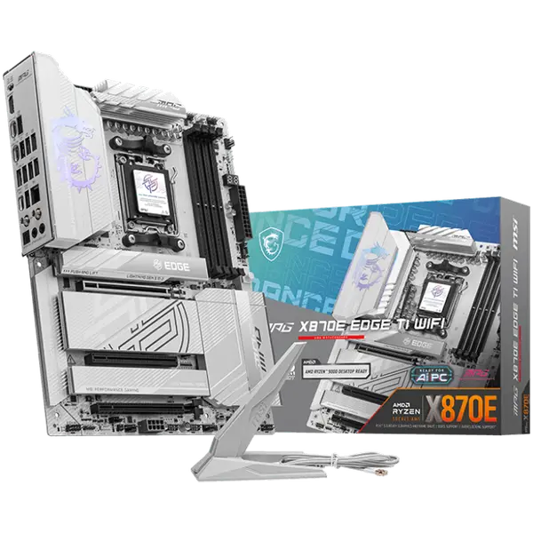 MSI MPG X870E EDGE TI WIFI, ATX, Socket AM5, 4x DDR5 Dual Channel DDR5 up to 8400(OC)MHz - MPG_X870E_EDGE_TI_WIFI